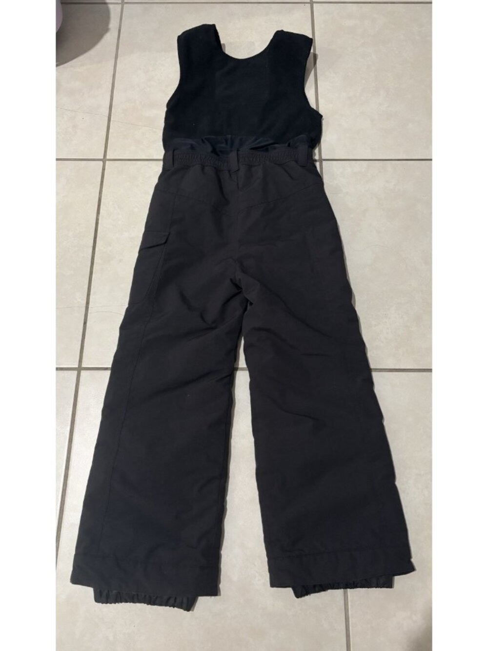 Boulder Gear Black Kids Snow Bib Insulated Ski Snowboard Overall Size 7 Kids - Picture 2 of 5